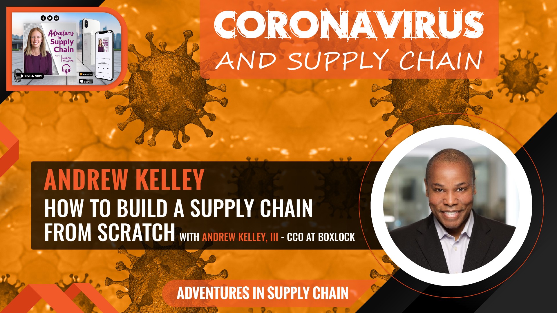 Coronavirus and Supply Chain – How to build a Supply Chain with Andrew Kelley, III